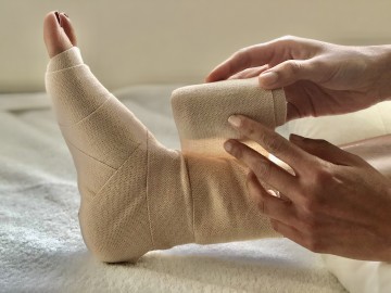 Lymphdrainage/Bandagierung